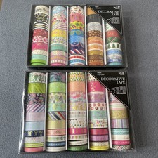 Decorative Washi Tape Set 100 Rolls, Paper Tapes for Multi-use Crafts