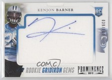 2013 Prominence Rookie Gridiron Gems Signatures /102 Kenjon Barner #150 Auto e2z