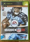 Madden NFL 08 (Microsoft Xbox, 2007). CIB. Tested