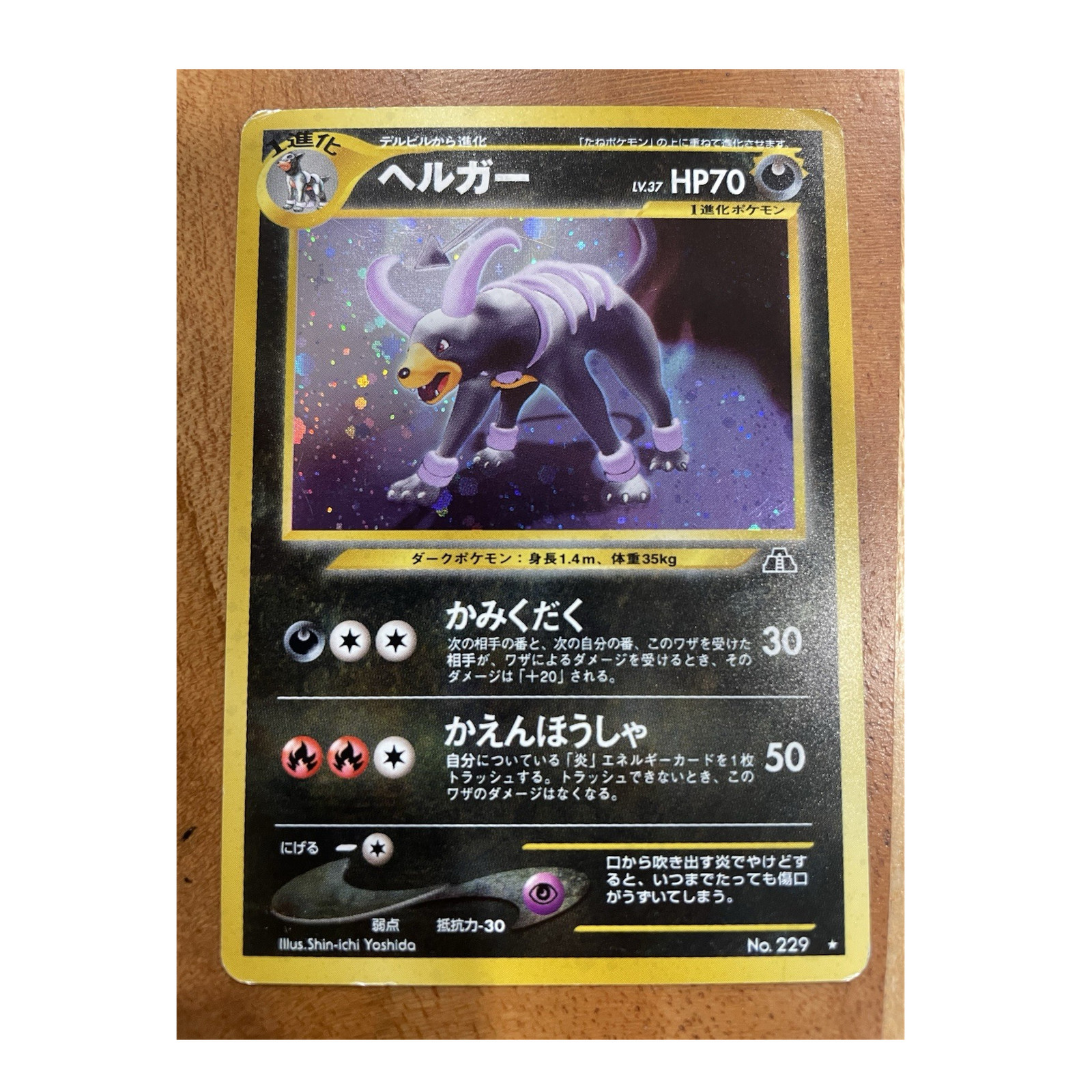 Houndoom Awakening Legends Holo Rare 229 70HP Stage 1 Japanese Pokémon TCG
