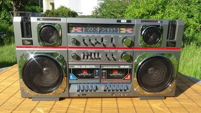 ICS STR-5091 Ghettoblaster Boombox 80s Vintage Radio