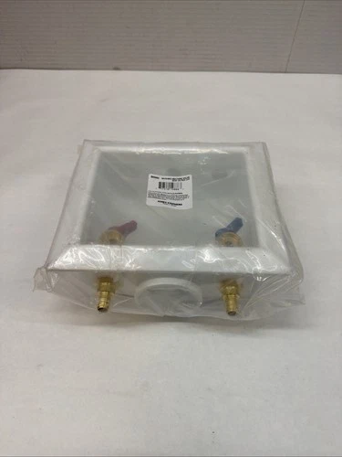 Jones Stephens B05942 Washing Machine Valve Box 1/2 PEX C/O - Picture 1 of 2