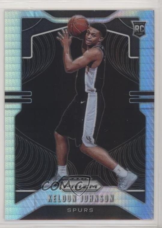 2019-20 Panini Prizm Rookie Hyper Prizm Keldon Johnson #273 u0u