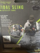 FROGG TOGGS Tidal Sling Fishing Wading Belt for Quick Tackle One Size, Black 