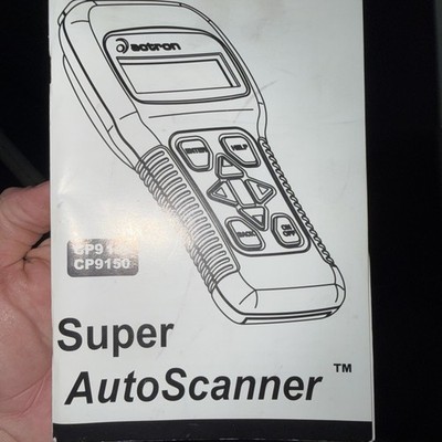 Actron CP9145 Super AutoScanner /w  Book + PIDS + OBD Adapter + Case