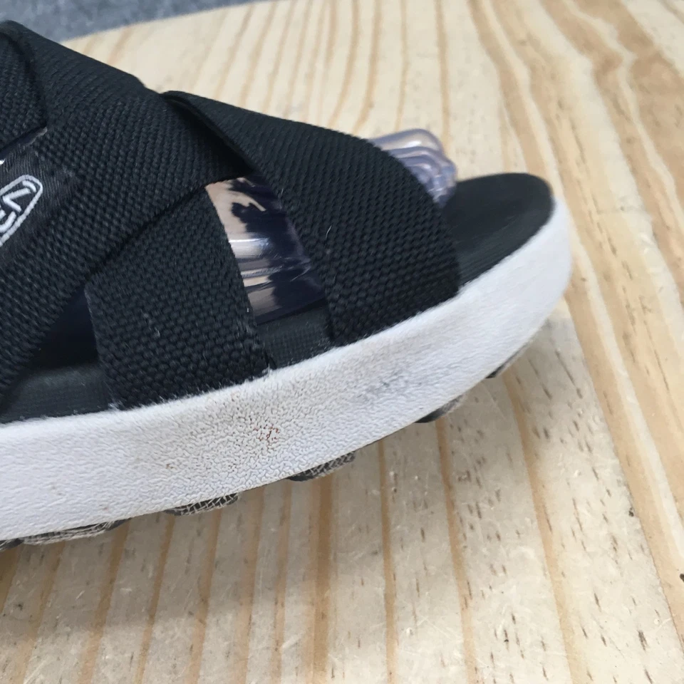 Sandalias Keen para mujer 9,5 Elle informales sin cordones con tiras deslizables 1022634 tela negra Foto 4 de 4