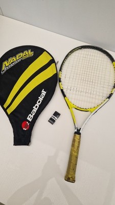 Babolat Nadal Junior 24 Tennisschläger mit Bezug + Wilson Grip Rafa Nadal