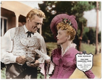 Kirk Douglas Für eine Handvoll Geld orig. Aushangfoto #19 Pärchen