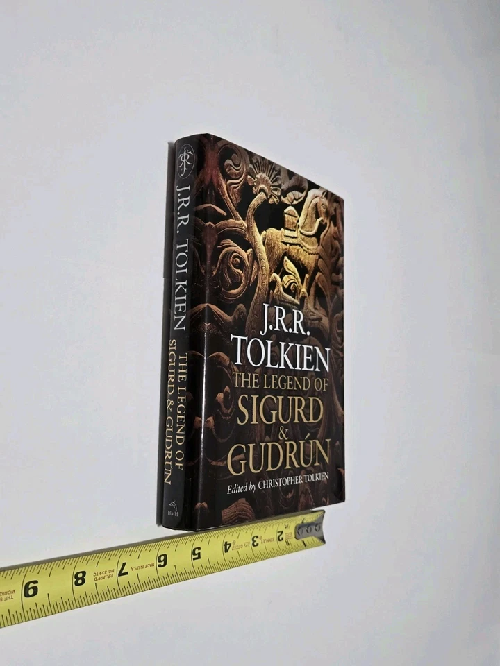 The Legend of Sigurd and Gudrun by JRR Tolkien 1st Edition, Print HCDJ Book 2009 - Image 3 of 4