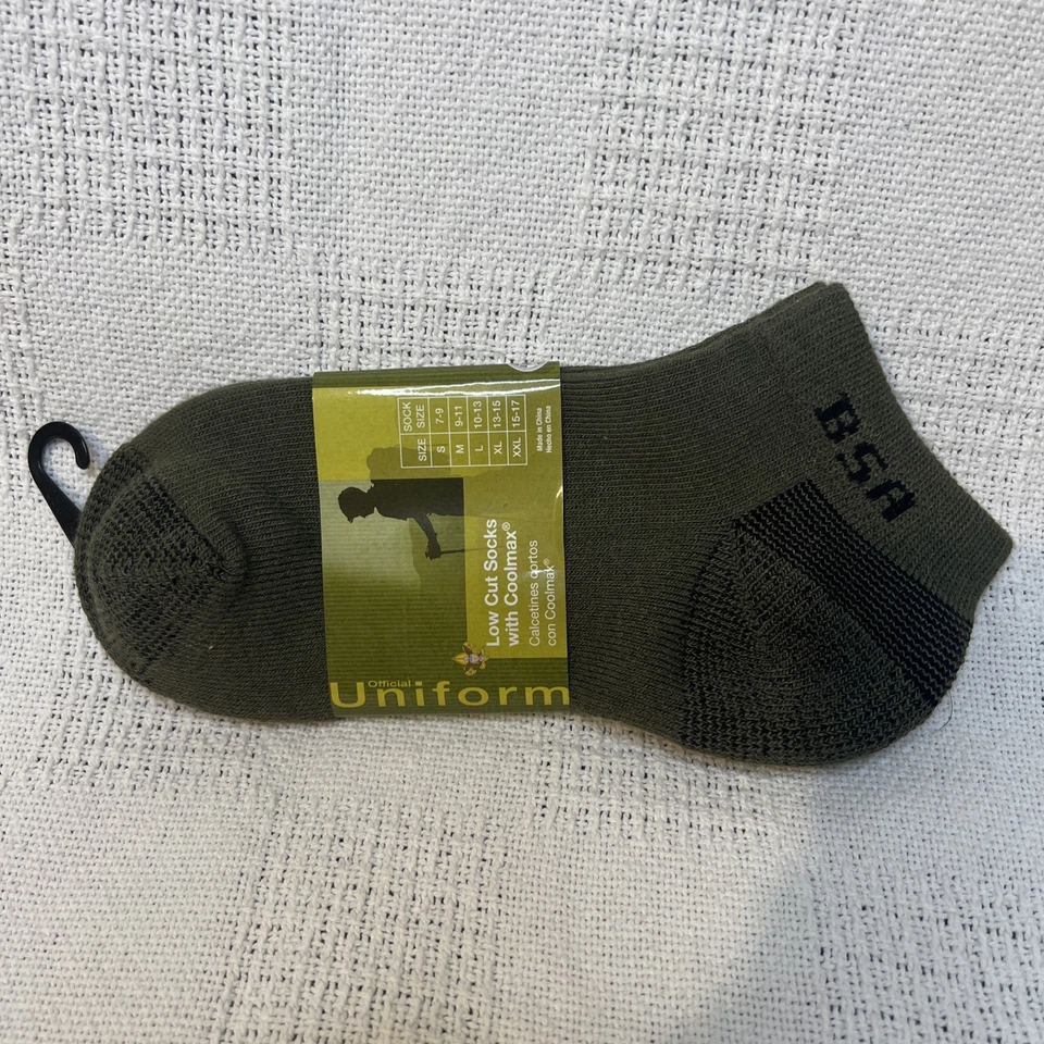 UNIFORME NIÑO SCOUT COOL MAX ABSORBENTE CORTE BAJO CALCETINES NIÑO HOMBRE MUJER TALLA M 9-11 Foto 2 de 4