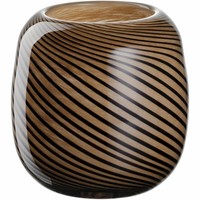 Leonardo Vase Filo Colori Blumenvase Dekovase Tischvase Glasvase Braun H 15.5 Cm