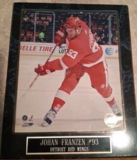 Johan Franzen #93 Detroit Red Wings  DC Sports Picture On Marble Wall Mount
