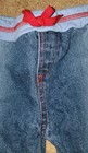 Vintage Y2K Mary-Kate And Ashley Denim Striped Jeans 12M Very Good — photo 3