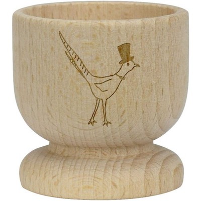 Eierbecher ''Gut gekleidet Fasan'' aus Holz (EC00024392)