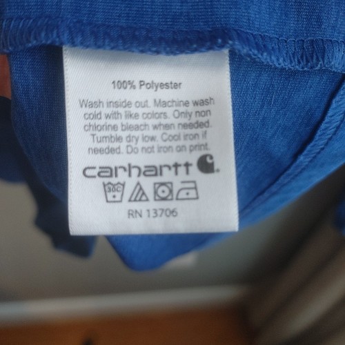 Boys Carhartt Long Sleeve Force Shirt, Size S 8/10 - Picture 6 of 6