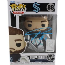 Philipp Grubauer Autographed/Signed Seattle Kraken Funko Pop! #88 Fanatics 53783