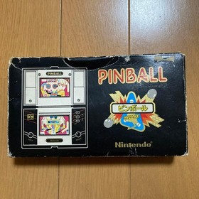 Nintendo Game & Watch PINBALL Multi Screen PB-59 Retro Console W/Box