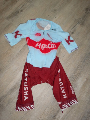 Team Katusha Alpecin Aero TT Body Einteiler / Skinsuit von Teamfahrer