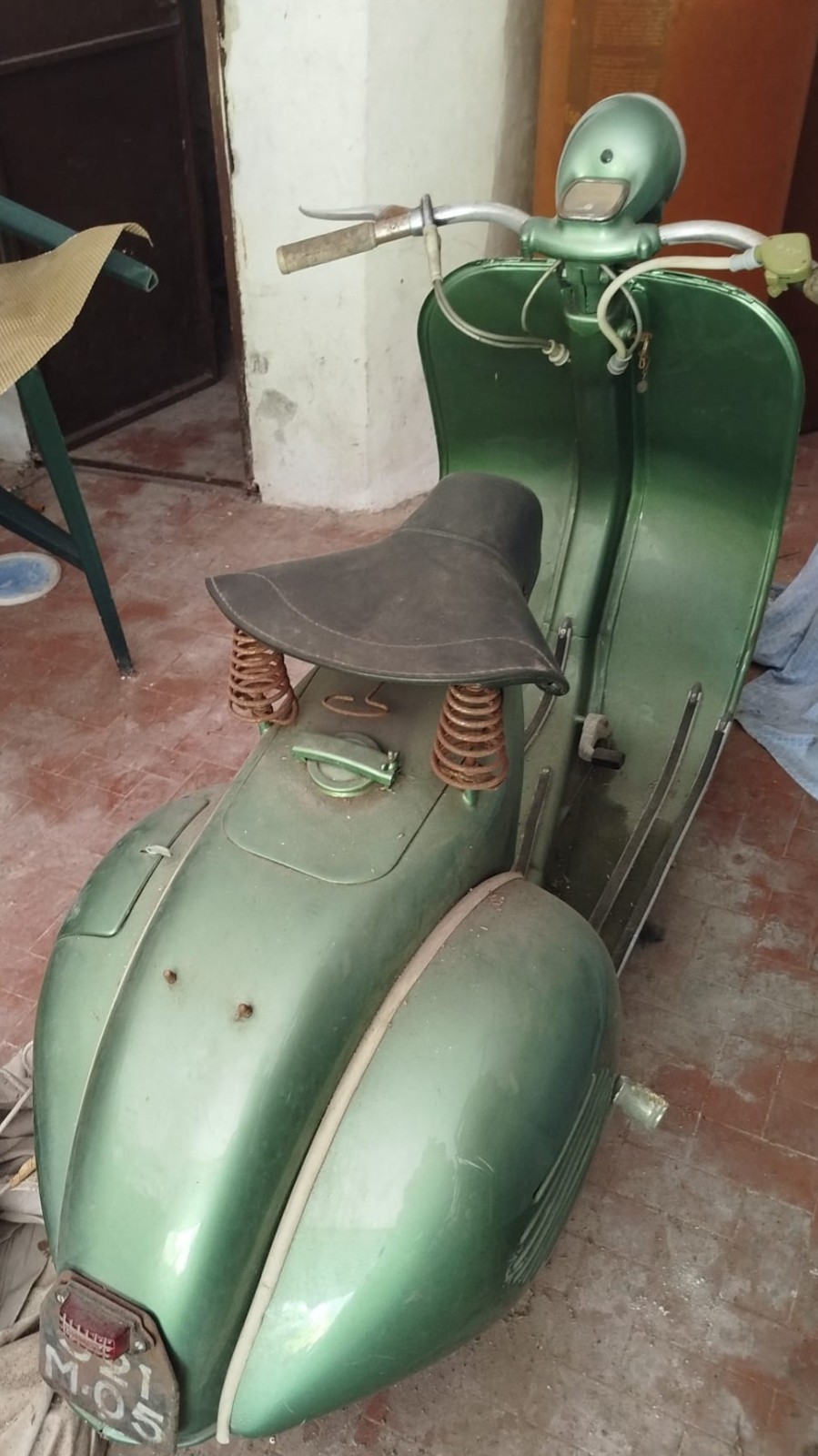 Vespa Piaggio D'epoca-125 1954 1° Immatricolazioni- Funzionante tutto originale foto 2