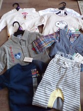 Toddler Boys 12 Months Adorable Mixed Lot of Fall/Winter Clothes-New with Tags