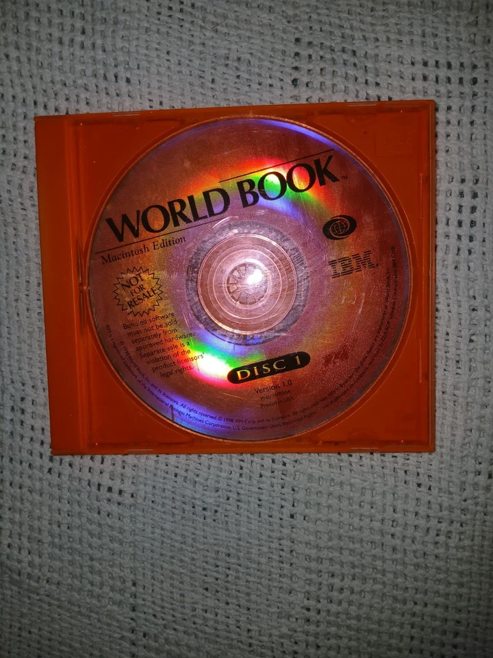 World Book Macintosh Edition" CD-ROM - Image 2 of 3