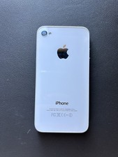 Apple iPhone 4S 16GB White A1387 for Parts Or Repair powers on read desc 
