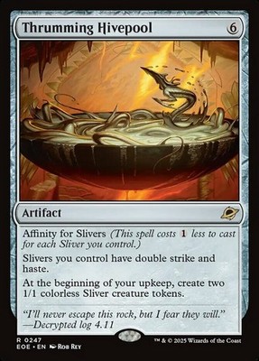 [1x] Thrumming Hivepool Near Mint, English Edge of Eternities MTG Magic