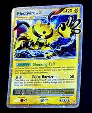 2007 Pokemon ELECTIVIRE LV.X Mysterious Treasures Set COSMOS HOLO Card 121/123 on eBay