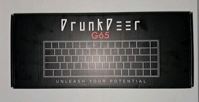 DrunkDeer G65 Rapid Trigger Mechanical Keyboard Magnetic Switch Gaming PBT Gray