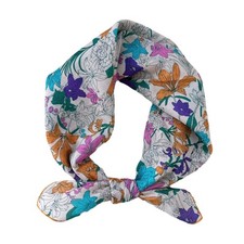 Cotton-Blend Bandana, Head Scarf, Headband, Head wrap, Hair Neck Scarf for Wo...