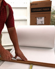 1/4" x 6"x24" Kaowool 2300F Ceramic Fiber Paper 900 Grade KAWL Thermal Ceramics