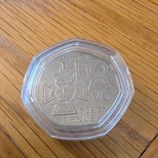 2006 Victoria Cross Medal 50p Coin VC 150th Anniversary Fifty Pence