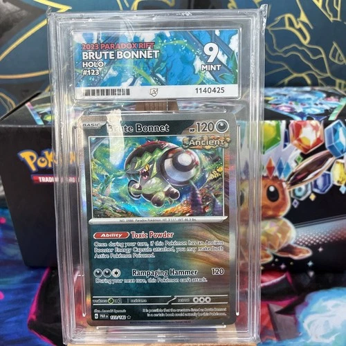 Brute Bonnet 123/182 ACE graded card