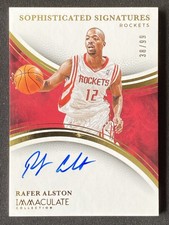 Rafer Alston 2024-25 Panini Immaculate Sophisticated Signatures /99 #SPS-RFA