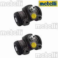 2X Radbremszylinder Metelli 04-0866 2 Bremszylinder Set Rechts Links FüR Nissan