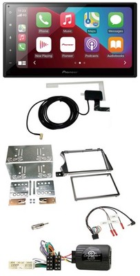 Pioneer USB Bluetooth DAB Steering Wheel 2DIN Car Stereo for SangYong Actyon Kyron 06-1