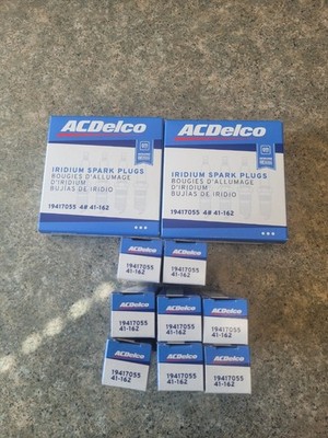 8pcs NEW Spark Plug-Iridium ACDelco 41-162 FAST FREE SHIPPING 19417055