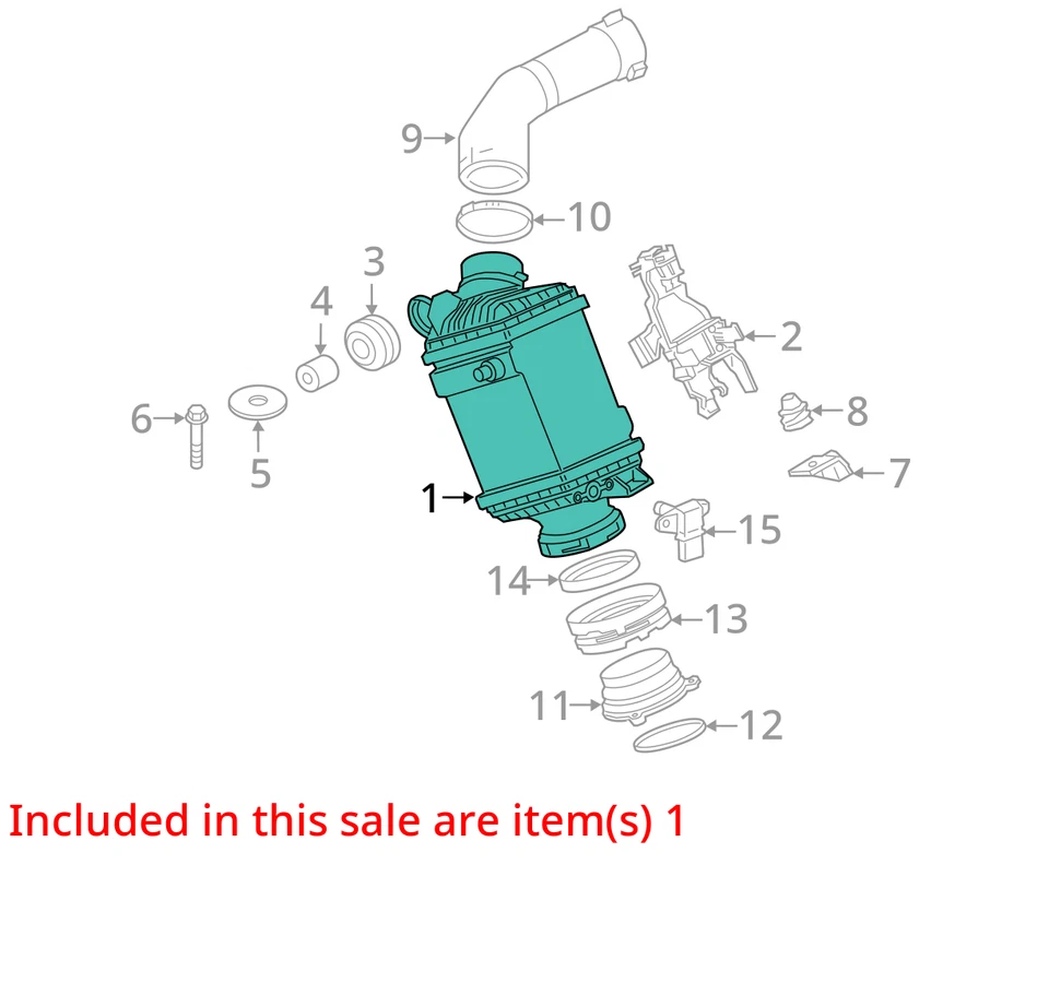 BMW M850i Gran Coupé G16 2019-2023 OEM LH intercooler de aire delantero izquierdo cargado Foto 3 de 4