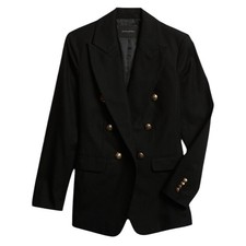Banana Republic Icon Blazer in Black Size 6 Petite