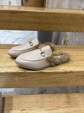 Fashion Womens Ladies Winter Mules Leather Uk Size 6