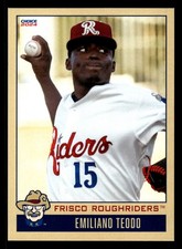 Emiliano Teodo 2024 Choice Frisco RoughRiders #13 Frisco RoughRiders