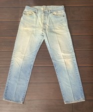 VTG Levis 501 Jeans Mens 36x34 Button Fly Straight 80s Made In USA