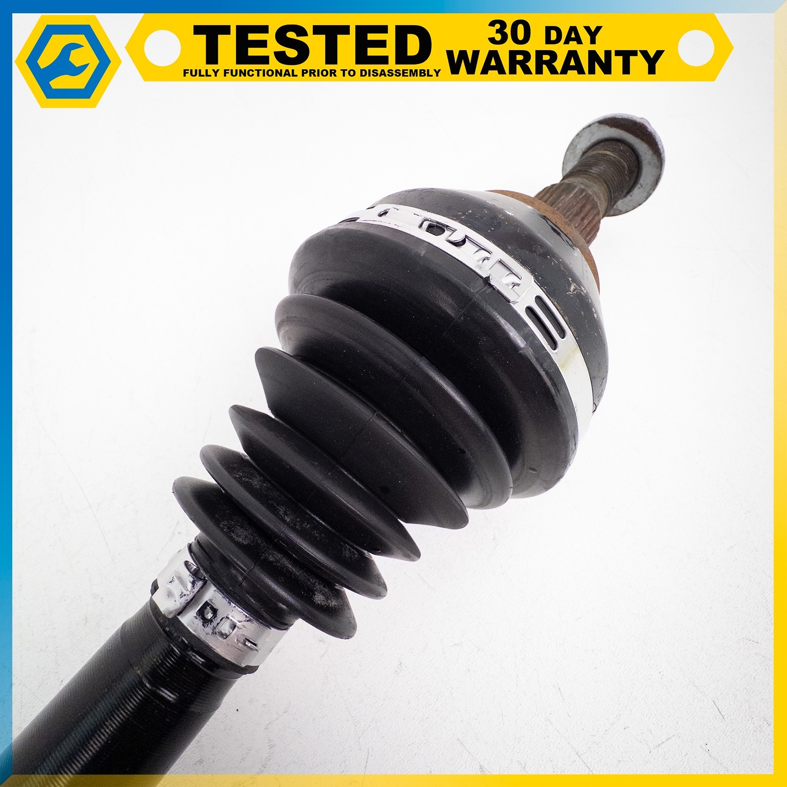 05-13 CHEVROLET CORVETTE C6 XLR REAR LEFT AXLE HALF SHAFT UNIVERSAL JOINT OEM