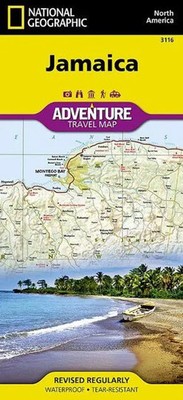 Jamaica Map | National Geographic Maps | Englisch | (Land-)Karte | 2019