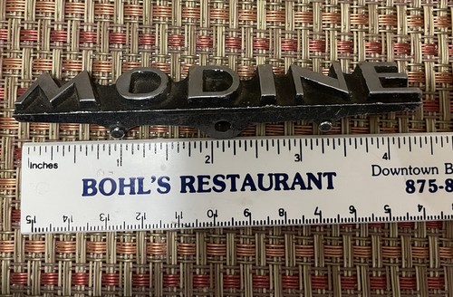 Vintage Modine Performance? Radiator Heater Emblem Badge Ornament (ON ...