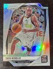 2024-25 Panini Prizm Euroleague Drew Nicholas #184 Silver Prizm