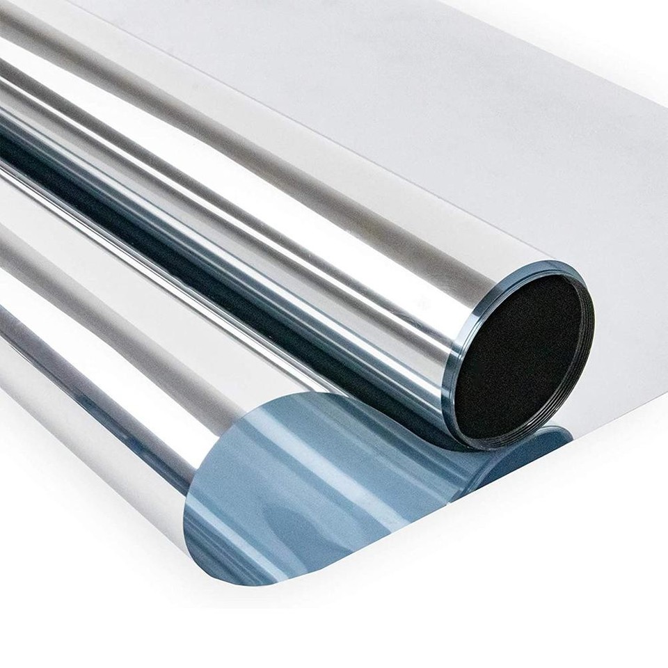 WXGZSKLV Sichtschutz Folie Für Fenster - Reflektierende Wärmedämmfolie Mit UV-Schutz