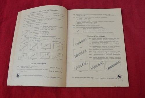 Vintage Moderne Angelmethoden mit DAM Gerät Angelkatalog 1949 - Bild 6 von 15