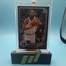 Topps 25-26 Bowman Chrome Black Border Alex Sarr #BCV-99 Washington Wizards /10