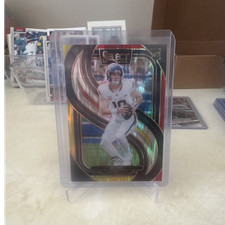 Panini Select Bo Nix Rookie #117 Prizm Premier Level Denver Broncos 2024
